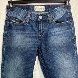 Aeropostale Men's Blue Jeans‎ Slim Straight Size 27/28